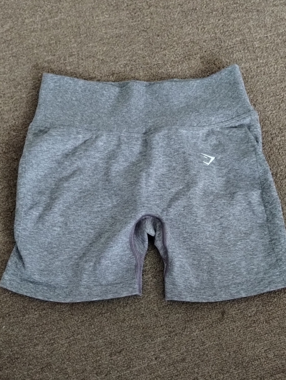 Gymshark Gray Lift Contour Seamless Shorts